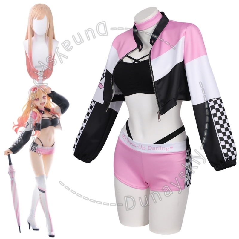 Kitagawa Anime Cosplay - My Darling Marin Kitagawa Cosplay Kostuum