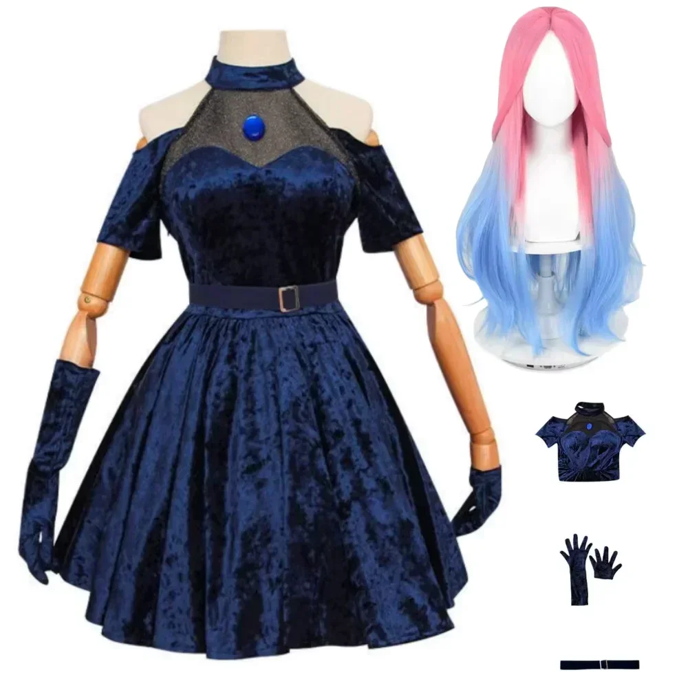 Mizi Cosplay Kostuum Anime Ali - Anime Cosplay Blue Hair recensie en prijs