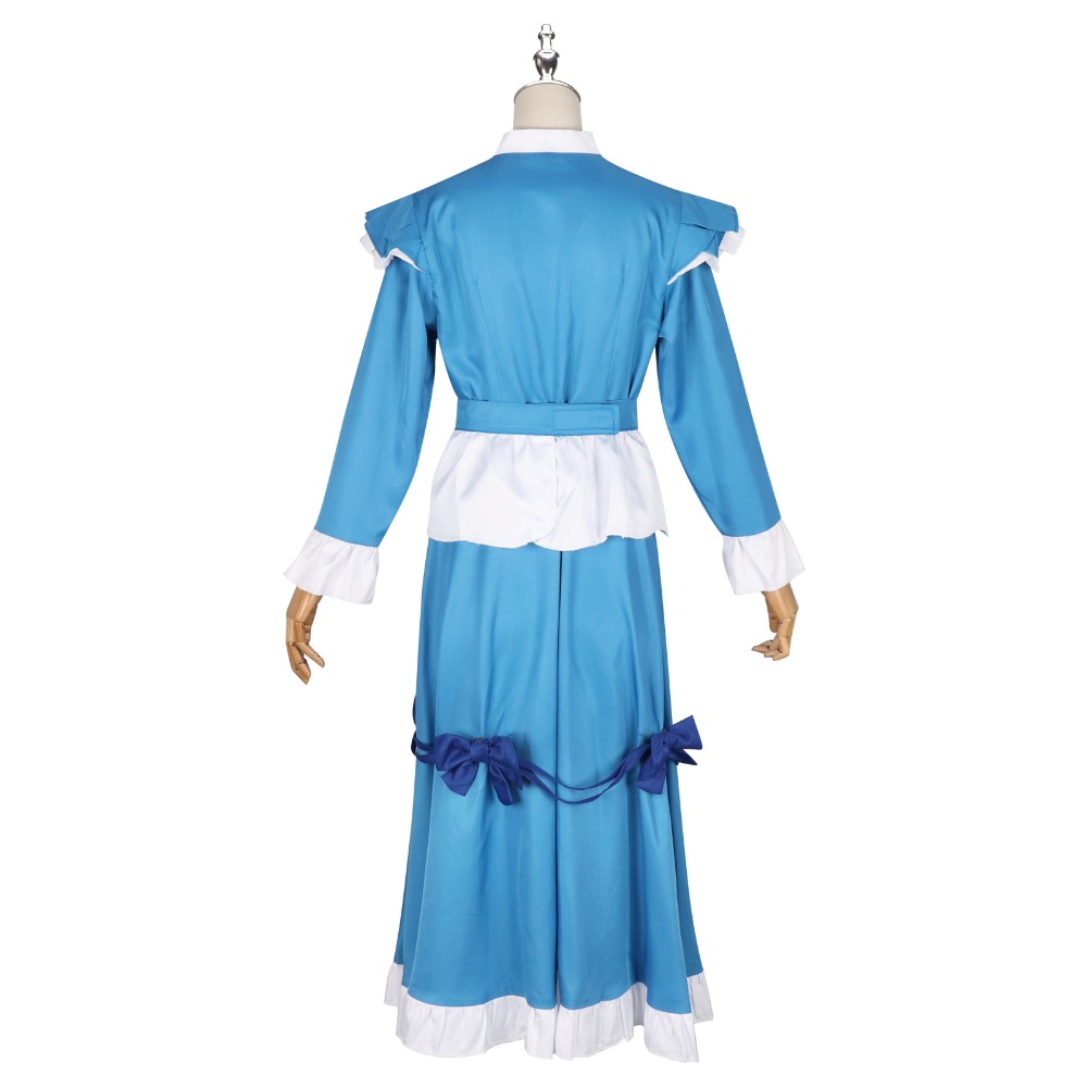 Poppy Red Hair Cosplay Kostuum - Anime Cosplay Blue Hair recensie en prijs