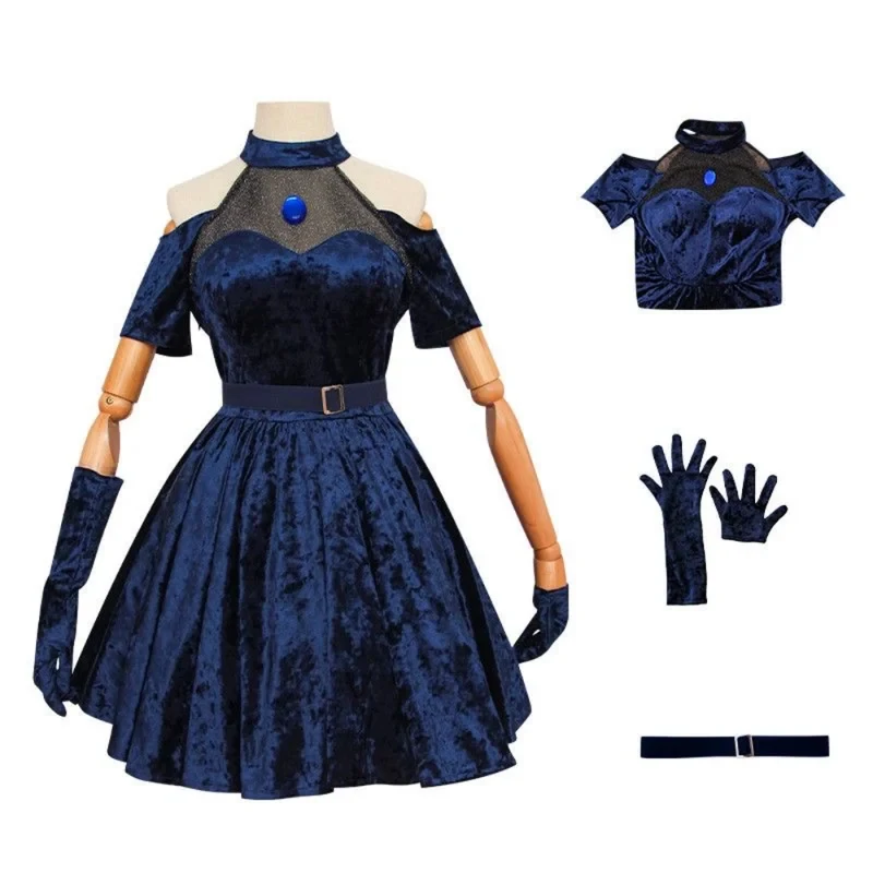 2026 Mizi Cosplay Kostuum Anim - Anime Cosplay Blue Hair recensie en prijs