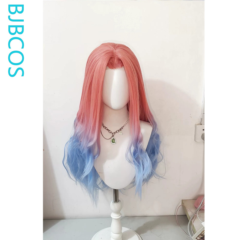 Gestileerde pruik ‌ Mizi Cospl - Anime Cosplay Blue Hair recensie en prijs