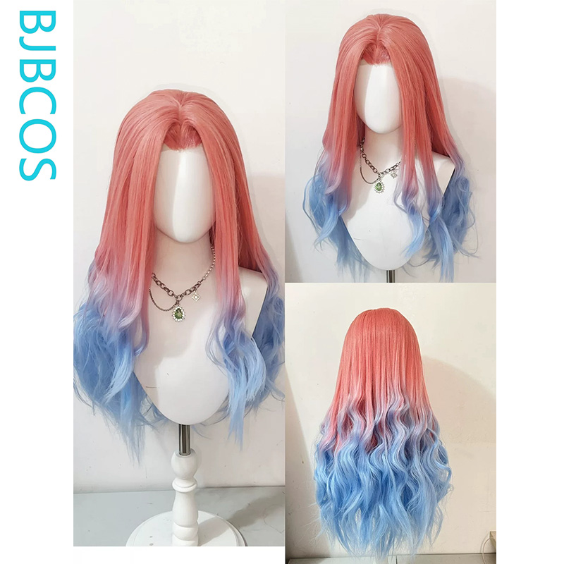 Gestileerde pruik ‌ Mizi Cospl - Anime Cosplay Blue Hair recensie en prijs