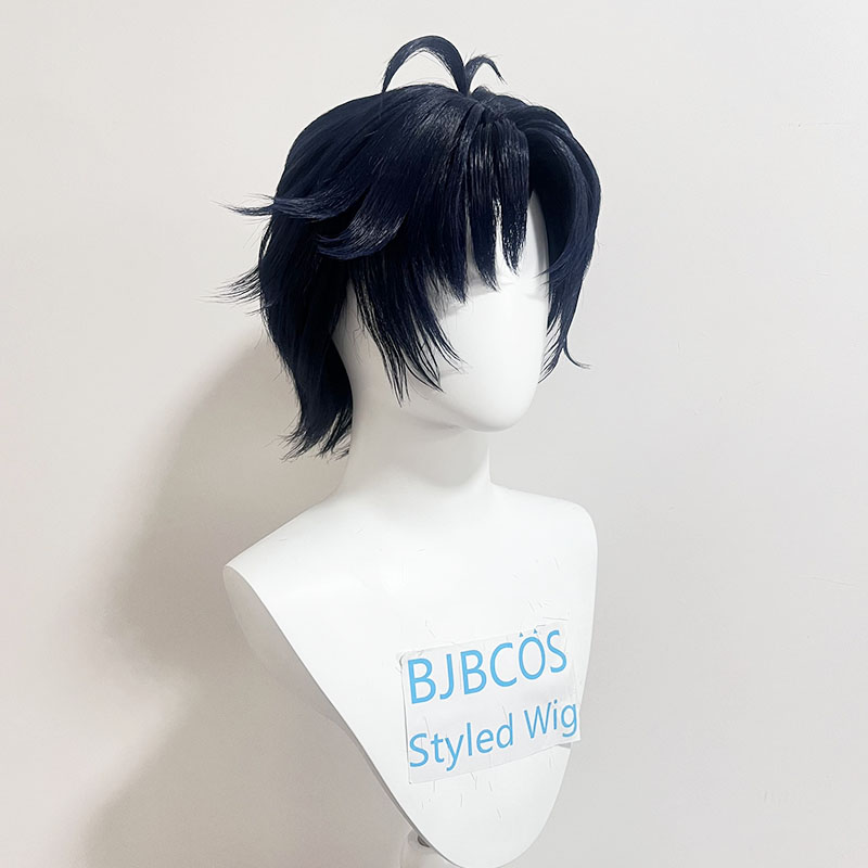 [Gestileerde pruik] Asaba Haru - Anime Cosplay Blue Hair recensie en prijs