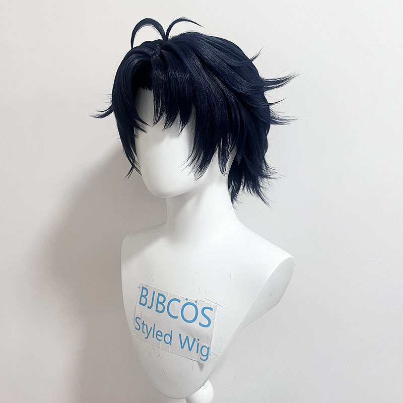 [Gestileerde pruik] Asaba Haru - Anime Cosplay Blue Hair recensie en prijs