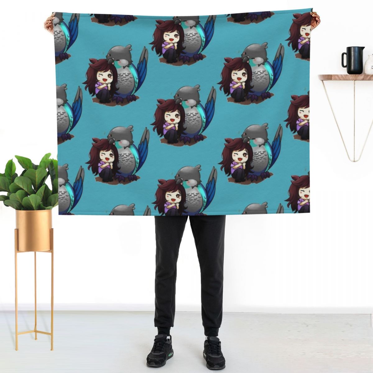 Love Bird Throw Deken cosplay  - Anime Cosplay Idea recensie en prijs